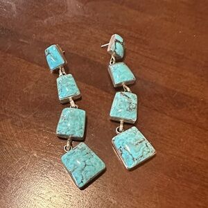 Turquoise Dangle Earrings